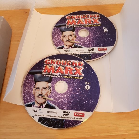 Groucho Marx Collector's Edition Best of TV's You Bet Your Life 2- Pack DVD Set - Picture 5 of 6
